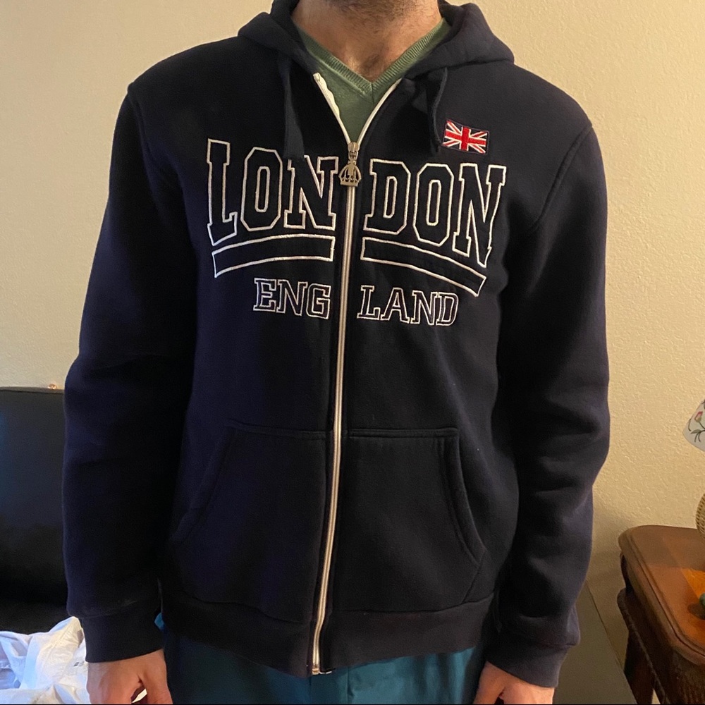 Comfy London zip up sweatshirt